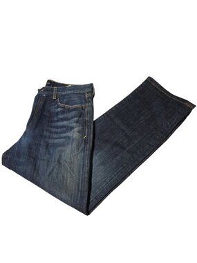 Lucky Brand Straight Jeans Mens Size 36 X 30 Dark Wash Denim Pants